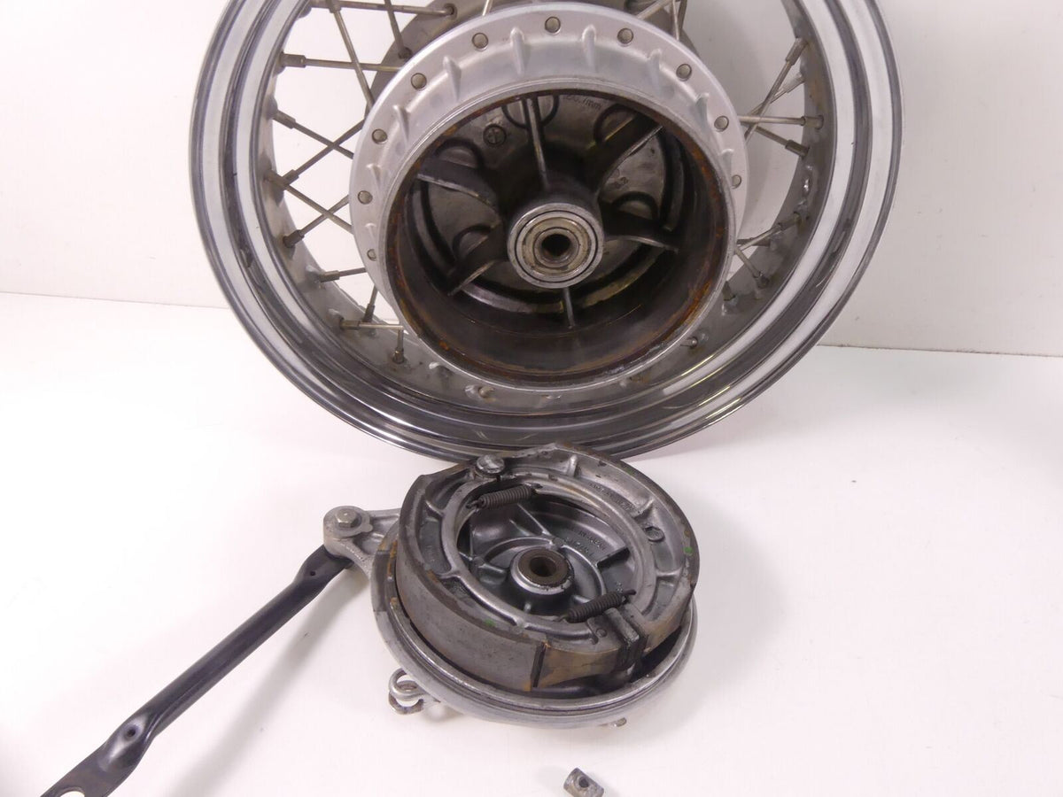 2007 Suzuki VL800 C50 Boulevard Straight Rear 15x4 Spoke Wheel Rim 65311-41F00 {{ shop.shopifyCountryName }} - Mototech271