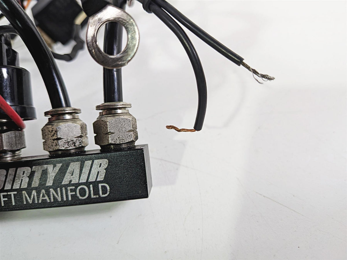 2015 Harley Touring FLTRUSE CVO Road Glide Dirty Air Rear Shock Ride System-Mototech271