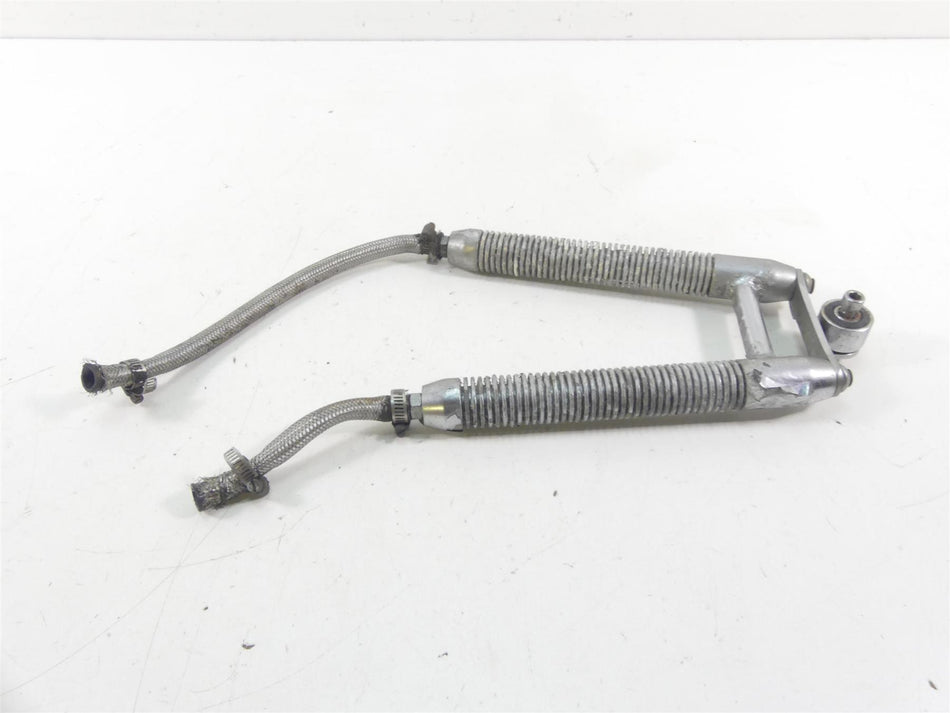 2002 Harley Softail FXSTDI Deuce V-Factor Chrome Billet Oil Cooler + Lines 89000 {{ shop.shopifyCountryName }} - Mototech271