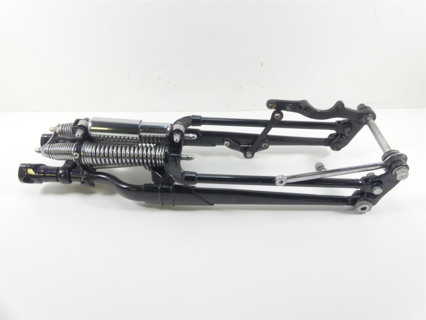 2008 Harley Softail FLSTSB Cross Bones Straight Front End Springer Fork 46173-05 {{ shop.shopifyCountryName }} - Mototech271