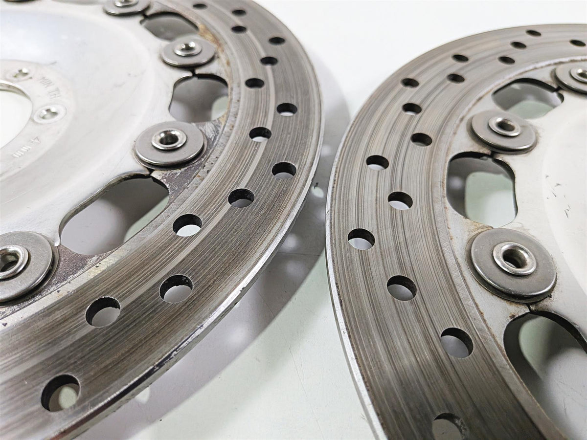 1997 Honda GL1500 CA Valkyrie Front Brake Rotor Disc Set 4.43mm 45220-MZ0-003-Mototech271