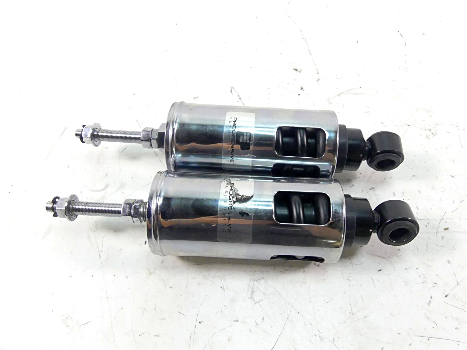 2011 Harley Softail FLSTF Fat Boy Rear Progressive Suspension Shocks 422-4037 {{ shop.shopifyCountryName }} - Mototech271