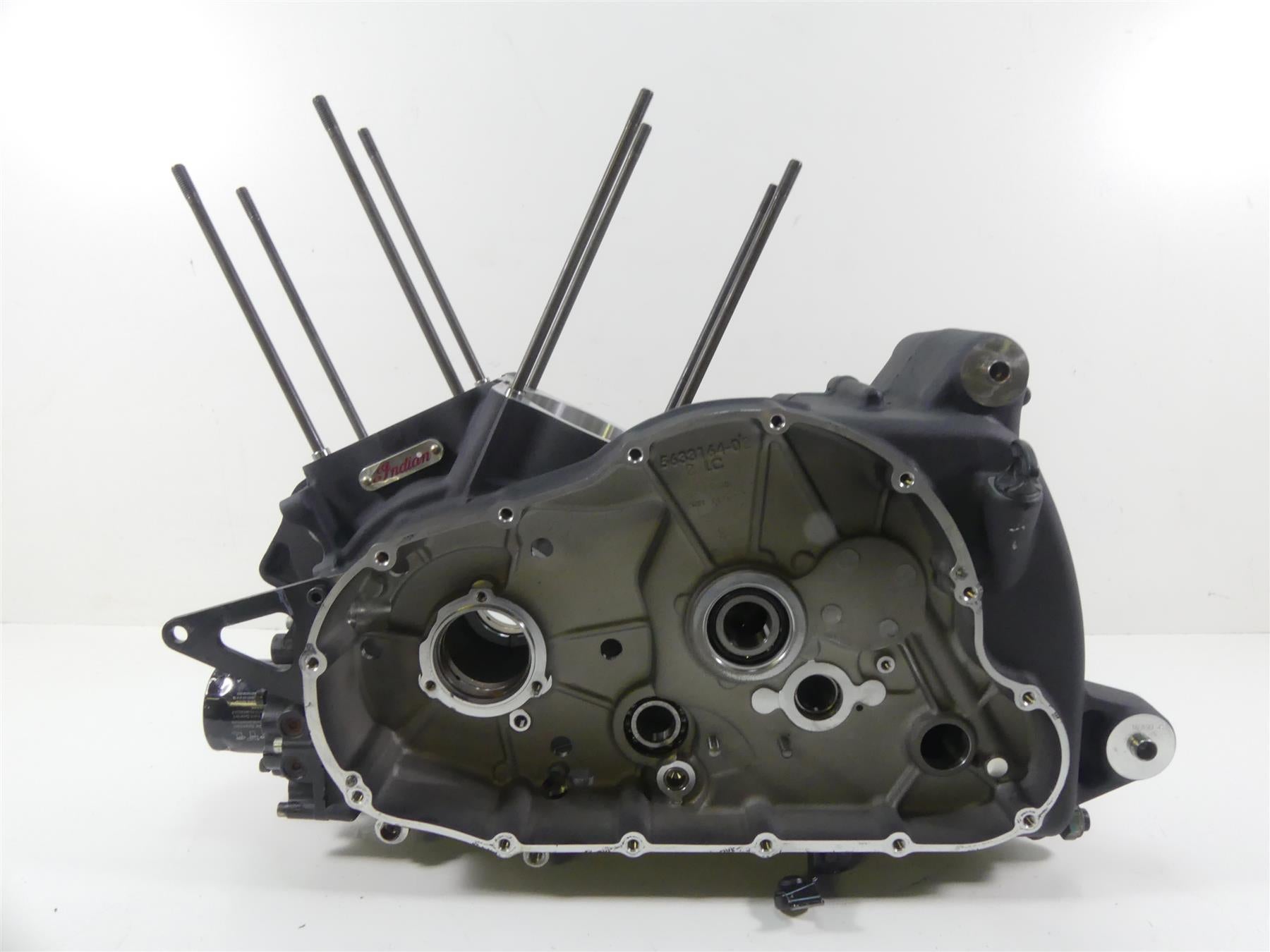 2016 Indian Chieftain Dark Horse Crankcase Crank Case Engine Housing 1205044 {{ shop.shopifyCountryName }} - Mototech271