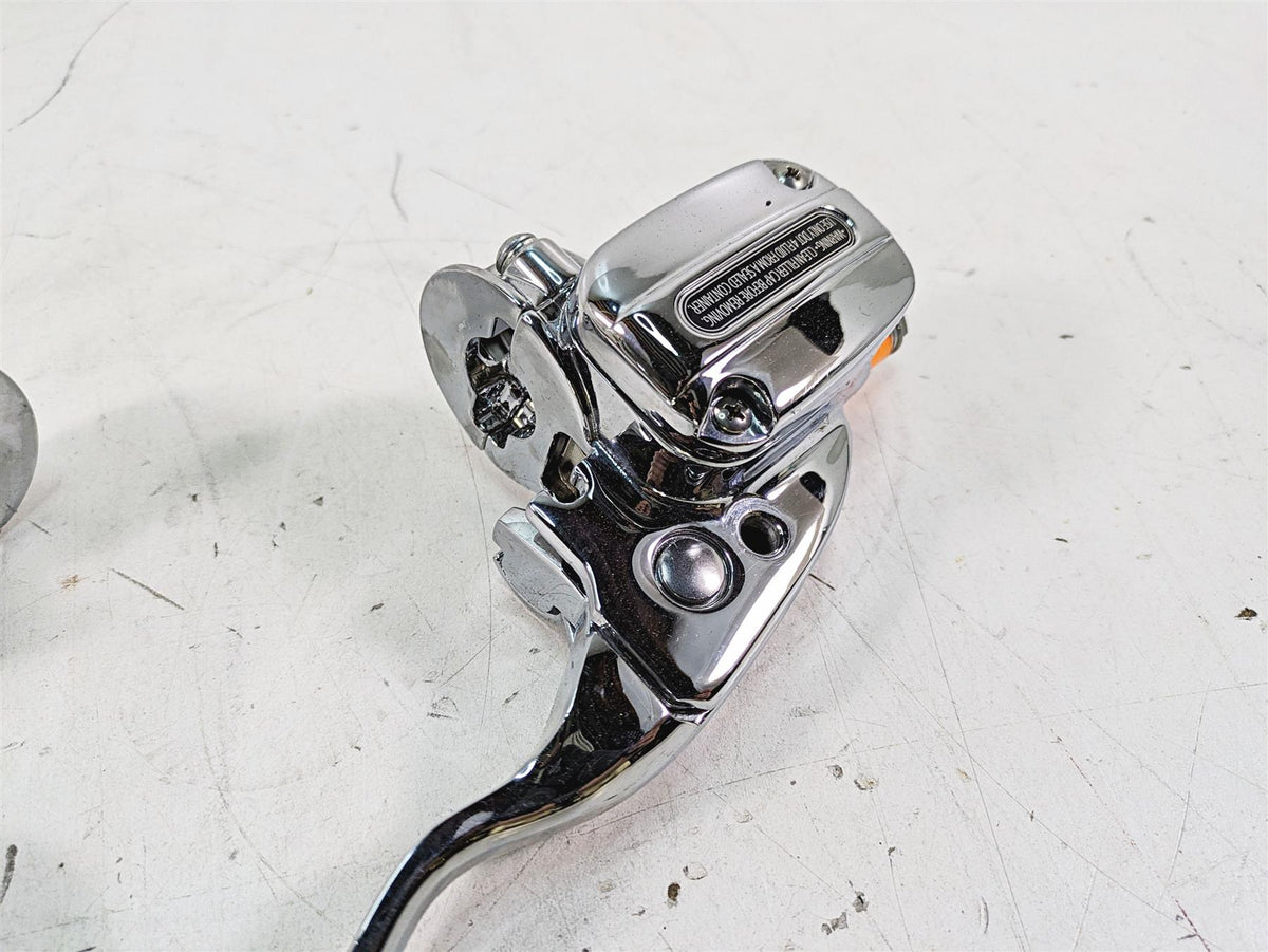2010 Harley Touring FLHTCU Electra Glide Chrome Brake Clutch Lever Set 44551-08F {{ shop.shopifyCountryName }} - Mototech271