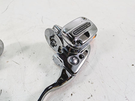 2010 Harley Touring FLHTCU Electra Glide Chrome Brake Clutch Lever Set 44551-08F {{ shop.shopifyCountryName }} - Mototech271