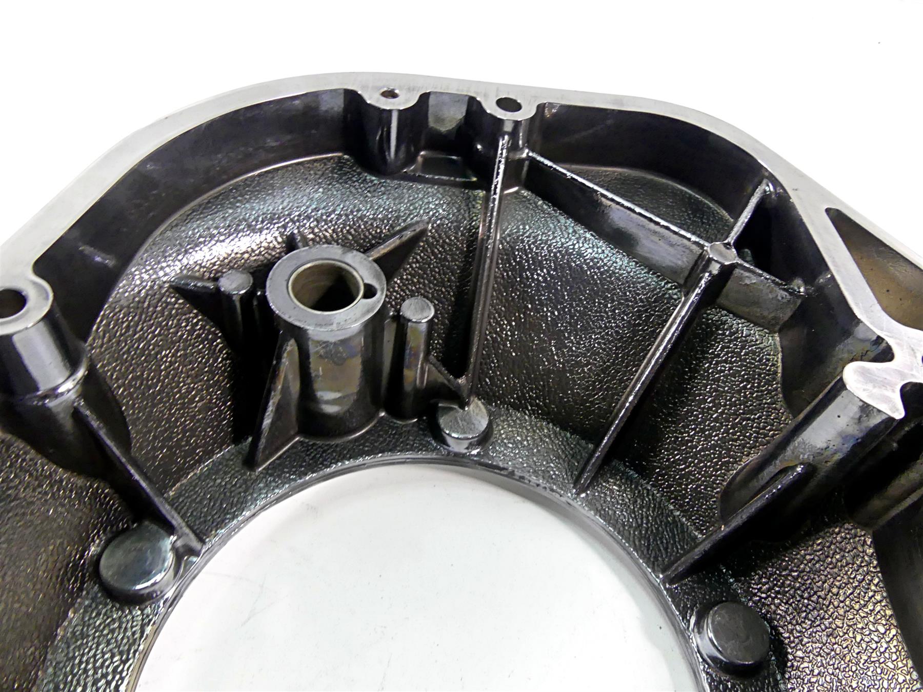 2003 Harley Touring FLHTCI E-Glide 100TH Outer Primary Drive Cover 60672-98 {{ shop.shopifyCountryName }} - Mototech271