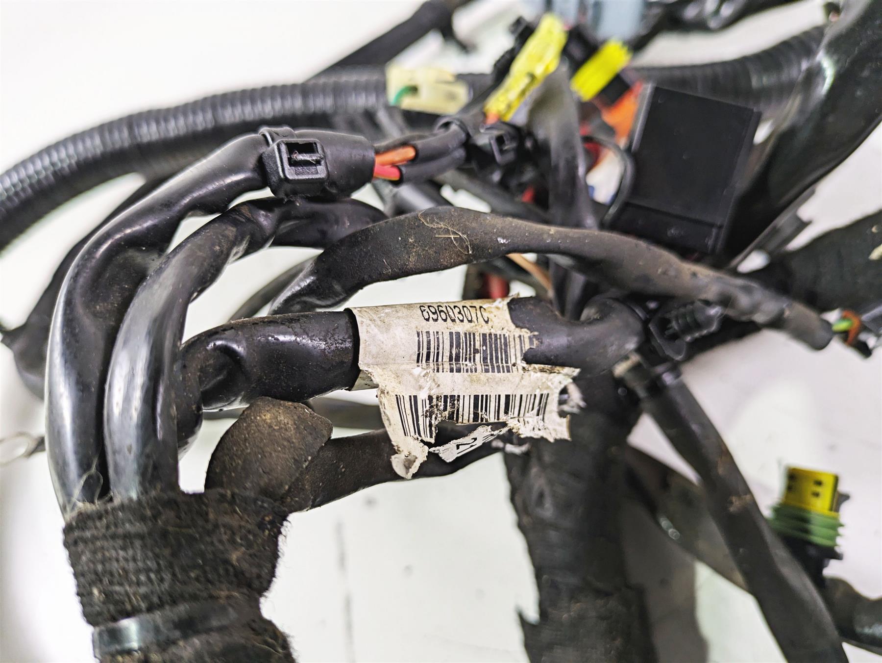 2007 Harley FXDWG Dyna Wide Glide Main Wiring Harness Loom - No Cut 69603-07 {{ shop.shopifyCountryName }} - Mototech271