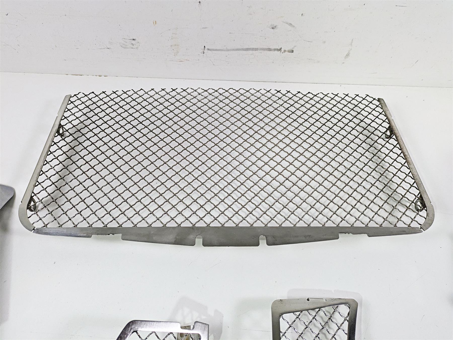 2006 Triumph Rocket 3 Radiator Chrome Radiator Cover Set T2108413 T2108414 {{ shop.shopifyCountryName }} - Mototech271