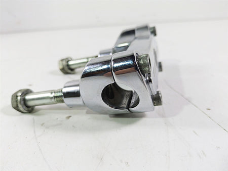 2008 Harley FLSTC 105TH Softail Heritage Handlebar Riser Holder Set 56567-86B {{ shop.shopifyCountryName }} - Mototech271