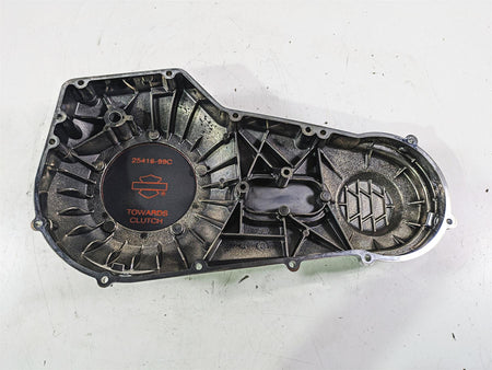 2005 Harley Softail FLSTFSE CVO Fat Boy Outer Primary Clutch Cover 60506-99 {{ shop.shopifyCountryName }} - Mototech271
