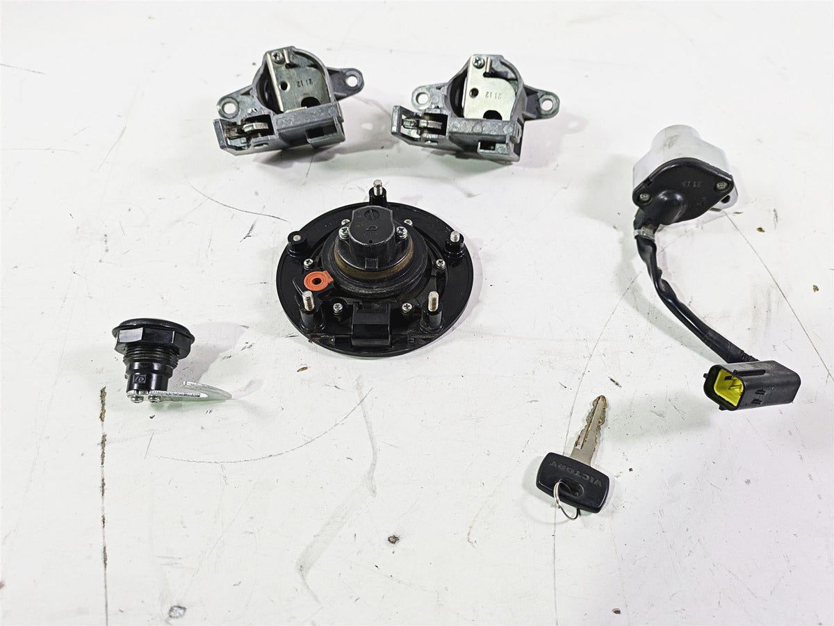 2012 Victory Cross Country Ignition Switch Key Locks Set 4012943 {{ shop.shopifyCountryName }} - Mototech271