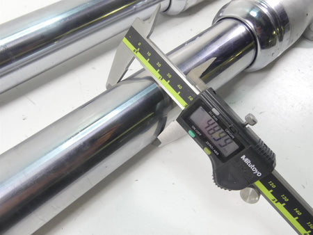 2011 Harley FXDWG Dyna Wide Glide Straight Showa Front Fork Set 49mm 48803-10 {{ shop.shopifyCountryName }} - Mototech271