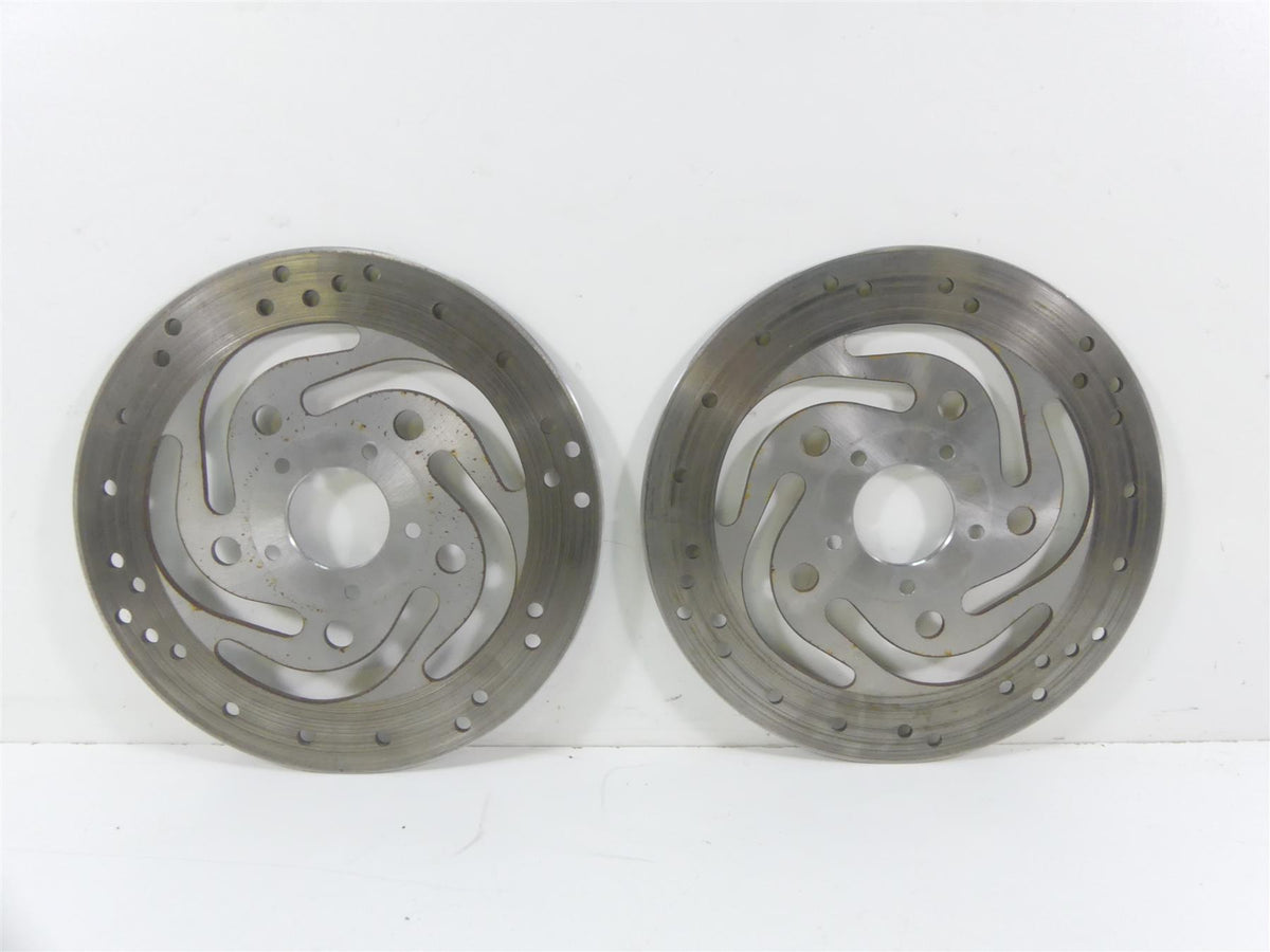 2001 Harley Touring FLHRCI Road King Front Sunstar Brake Disc Rotor Set 44156-00 {{ shop.shopifyCountryName }} - Mototech271