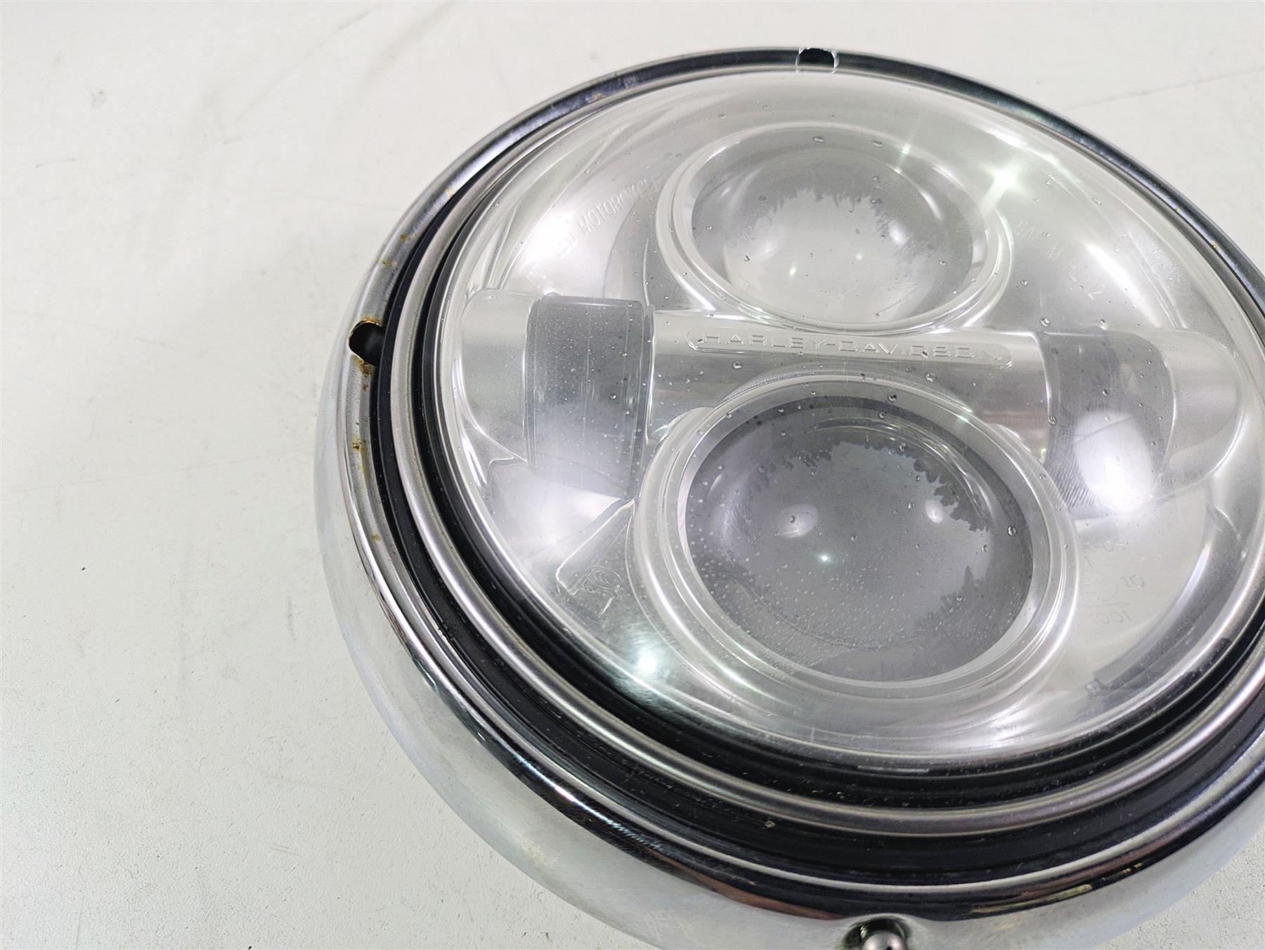 2015 Harley Touring FLHTKL Electra Glide Led Headlight Head Light -Read 67700066 {{ shop.shopifyCountryName }} - Mototech271