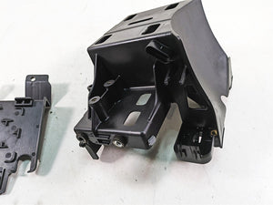 2010 Harley Touring FLHTCU Electra Glide Battery Tray & Electric Mounts 66281-09 | Mototech271