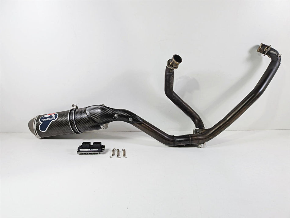 2008 Ducati Hypermotard 1100 S Termignoni 2 into 1 Exhaust & Race Cdi Ecm 031CR-Mototech271