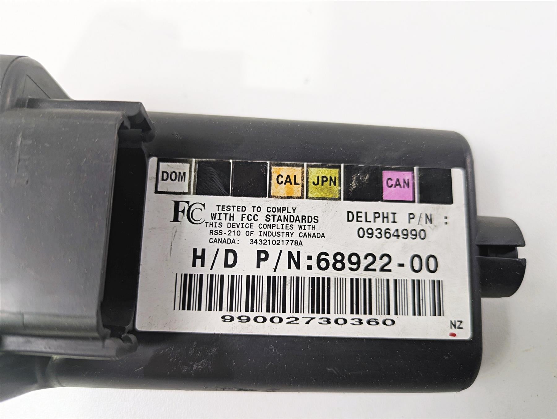 2001 Harley Touring FLHX Street Glide Tsm Turn Signal Control Module 68922-00 {{ shop.shopifyCountryName }} - Mototech271