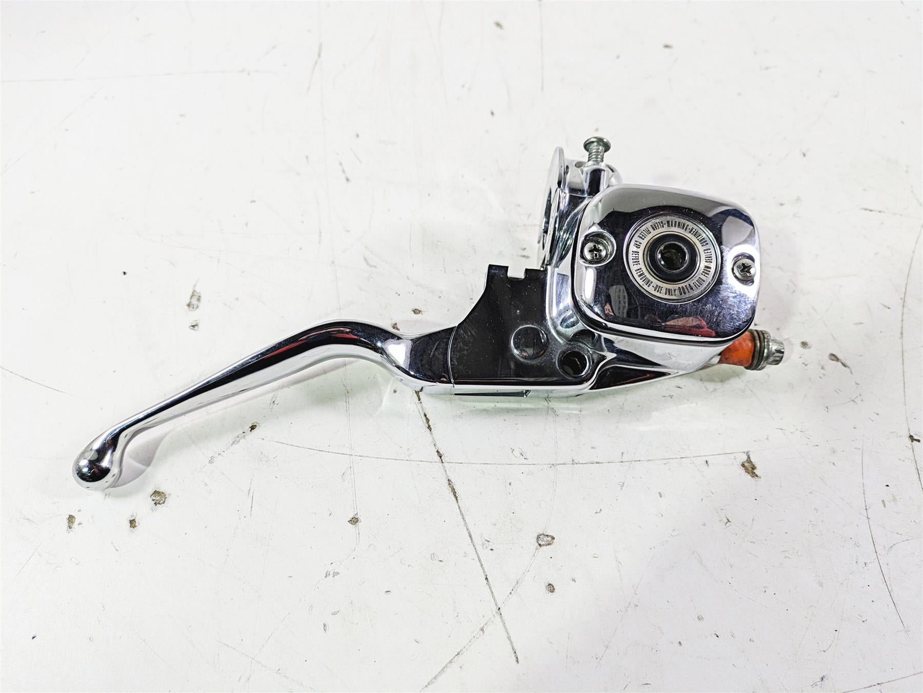 2007 Harley Touring FLHTCU SE CVO E-Glide Front Chrome Master Cylinder 41700740