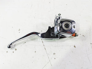 2007 Harley Touring FLHTCU SE CVO E-Glide Front Chrome Master Cylinder 41700740