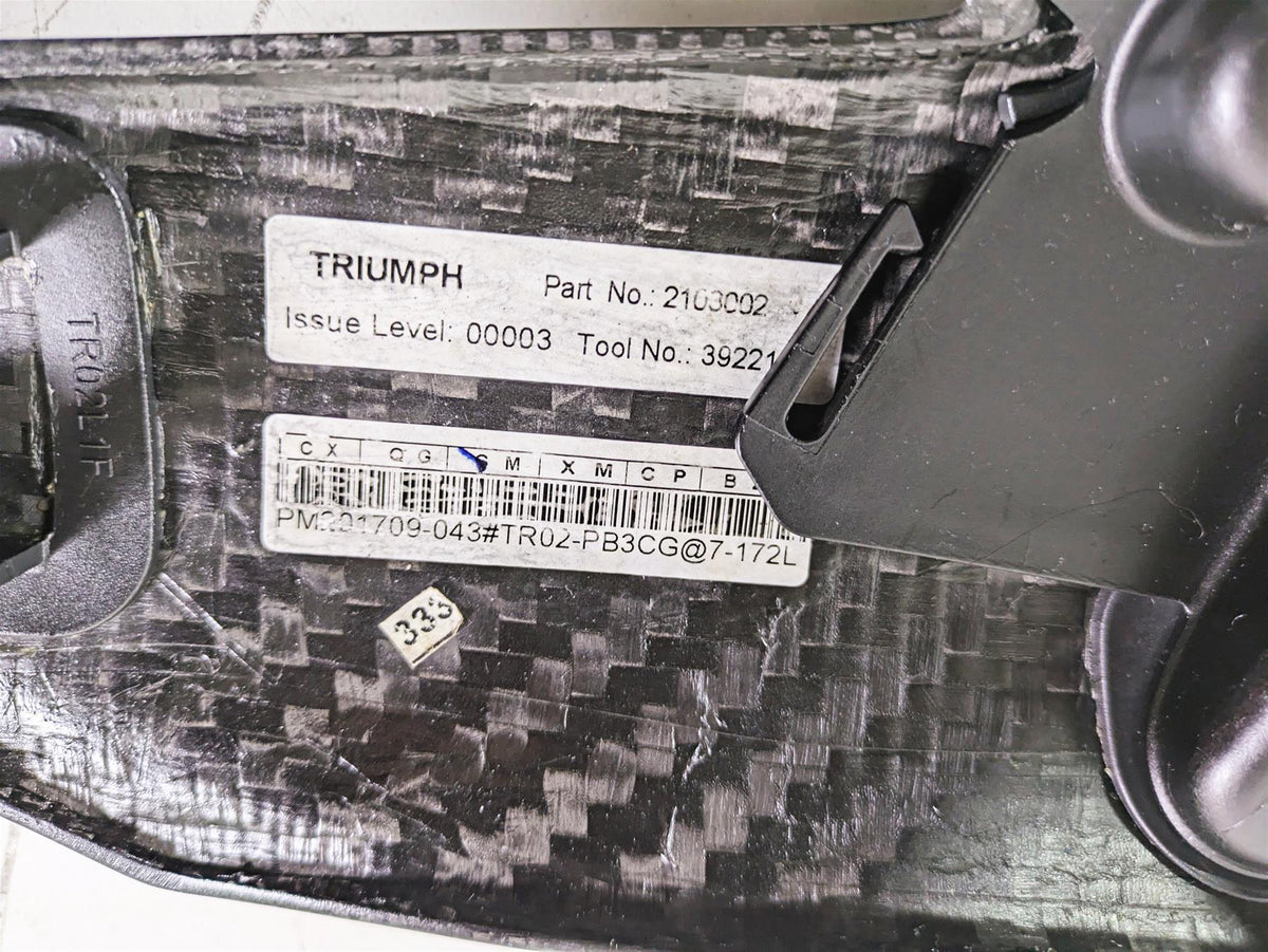 2019 Triumph Speed Triple RS 1050 Left Right Carbon Fiber Fairing Cover T2103002 {{ shop.shopifyCountryName }} - Mototech271
