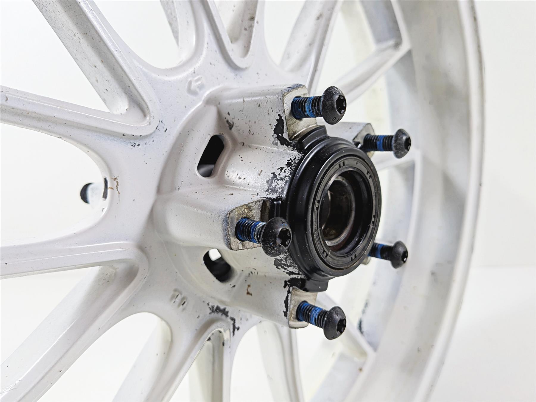 2015 Ducati Diavel Dark Front Wheel Rim 17x3.5 - Dent 50121452AA-Mototech271