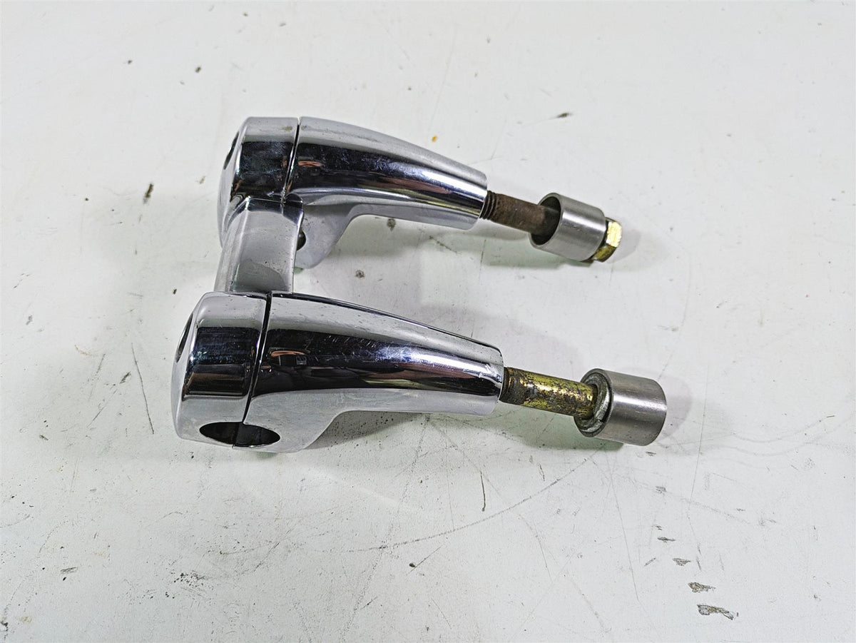 2012 Harley FLD Dyna Switchback Handlebar Chrome Riser & Extensions 55900004 55900005 {{ shop.shopifyCountryName }} - Mototech271