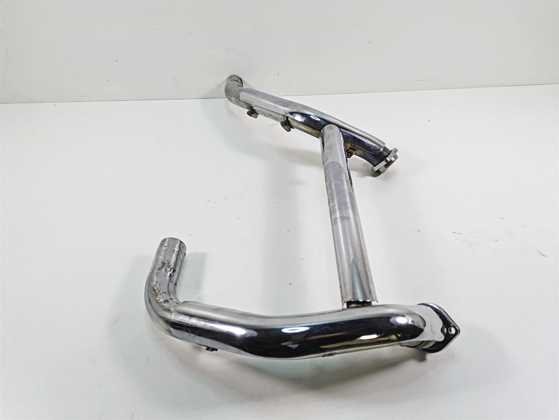 1986 Harley Sportster XLH 883 Oem Exhaust Header Manifold 65568-86 65569-86 {{ shop.shopifyCountryName }} - Mototech271