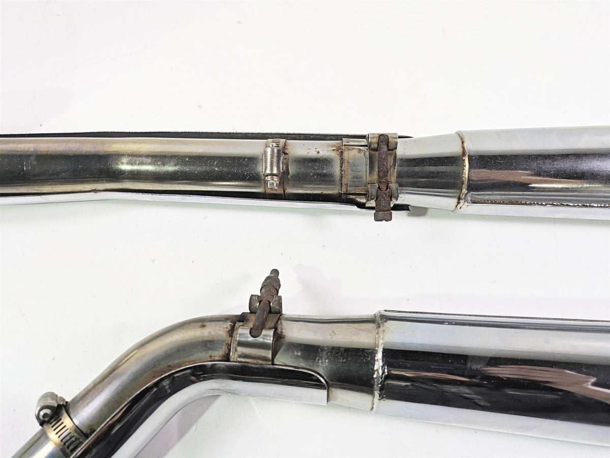 2007 Harley Touring FLHRSE CVO Road King Bassani True Duals Header & Slip On Muffler Exhaust Set 11215A {{ shop.shopifyCountryName }} - Mototech271