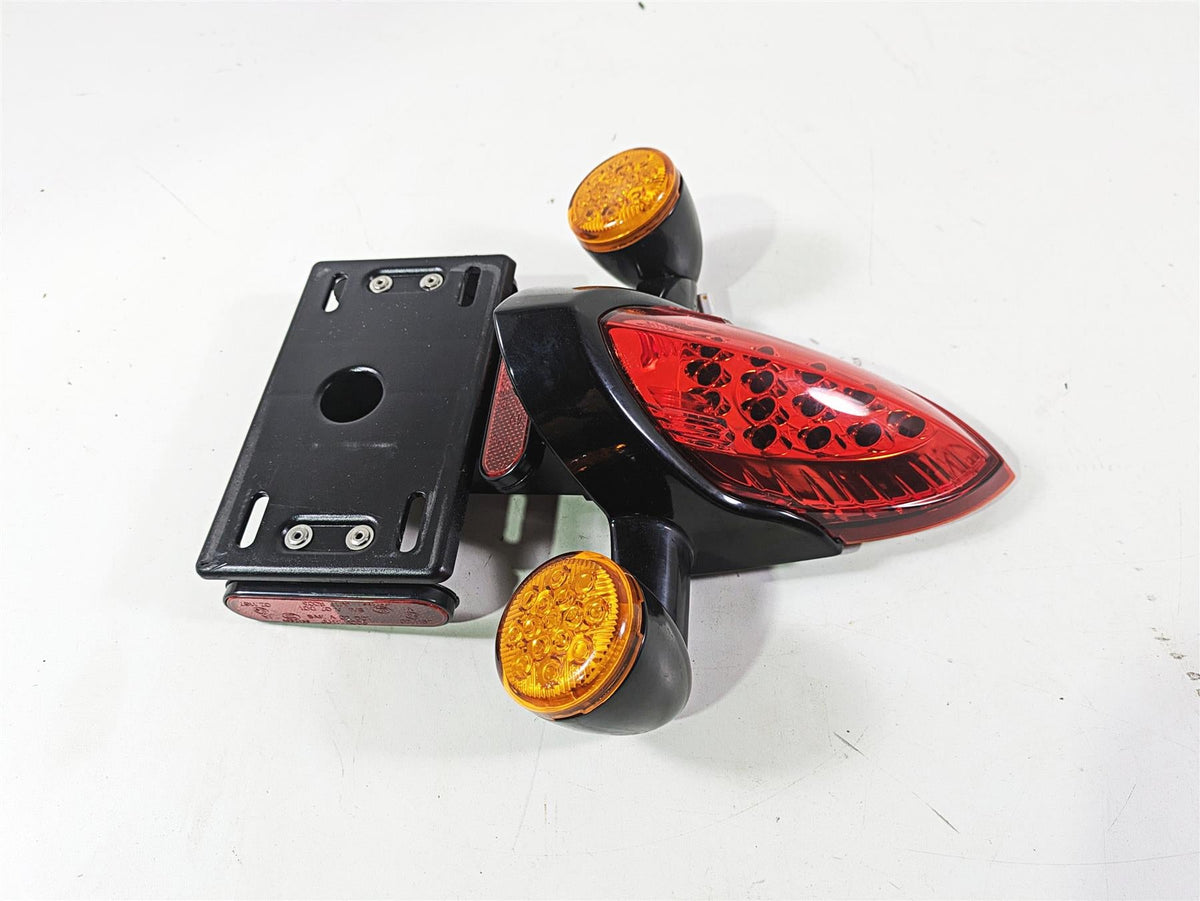 2018 Indian Chieftain Dark Horse Taillight Blinker Plate Holder Set 5138445 {{ shop.shopifyCountryName }} - Mototech271