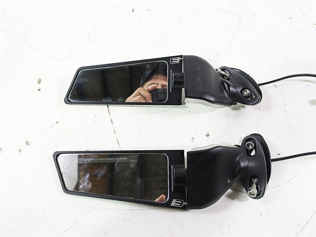 2008 Aprilia RSVR 1000 Factory Rear View Blinker Wing Mirror Set - Read {{ shop.shopifyCountryName }} - Mototech271