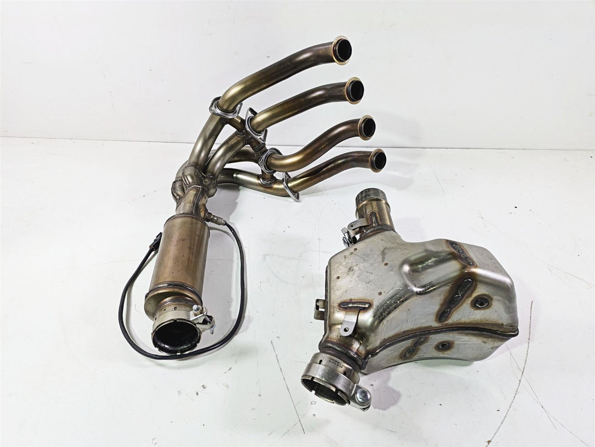 2024 Kawasaki ZX6R ZX636 Ninja Exhaust Header & Mid Camber 39178-0452 49062-0749 {{ shop.shopifyCountryName }} - Mototech271
