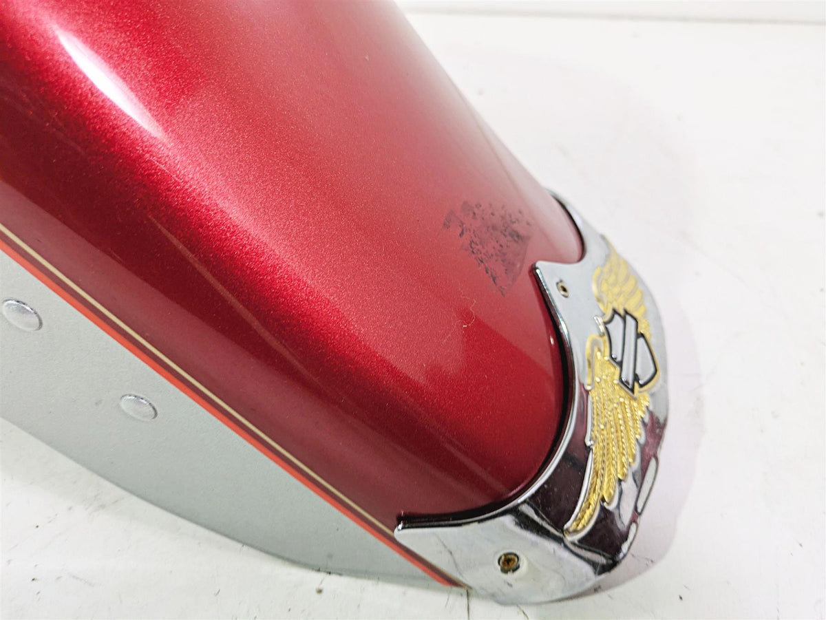 2004 Harley Softail FLSTF Fat Boy Rear Fender Sierra Red 59596-00A {{ shop.shopifyCountryName }} - Mototech271