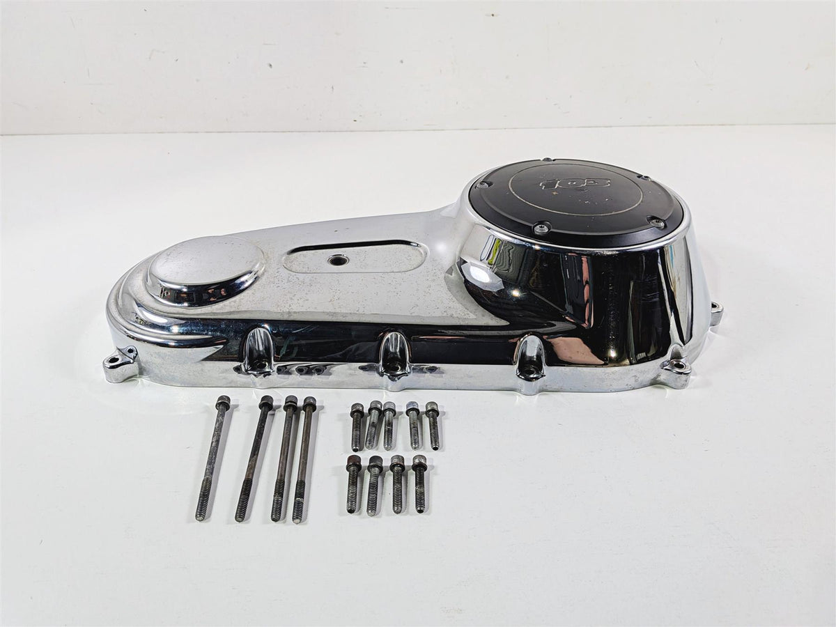 2014 Harley FXDL Dyna Low Rider Outer Primary Drive Clutch Cover Mid 60761-06A {{ shop.shopifyCountryName }} - Mototech271