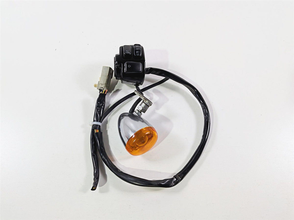 2009 Harley FXCWC Softail Rocker Left Hand Control Switch Turn Signal 71682-06 {{ shop.shopifyCountryName }} - Mototech271