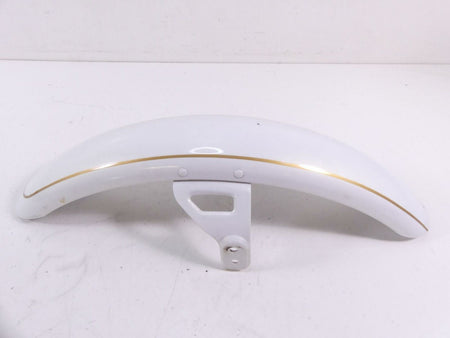 2007 Harley FXDWG Dyna Wide Glide Front Fender White Gold Pearl 60141-06B {{ shop.shopifyCountryName }} - Mototech271