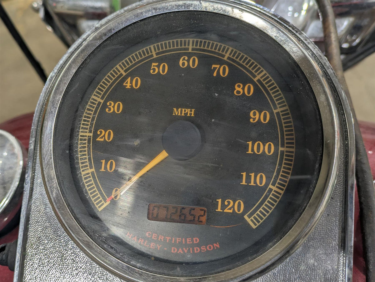 2001 Harley FLHRCI Road King Speedometer Speedo Meter Gauge 67033-99A {{ shop.shopifyCountryName }} - Mototech271