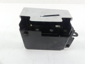 2003 Harley Dyna 100TH FXDL Low Rider Battery Box Stay & Chrome Cover 47132-97B