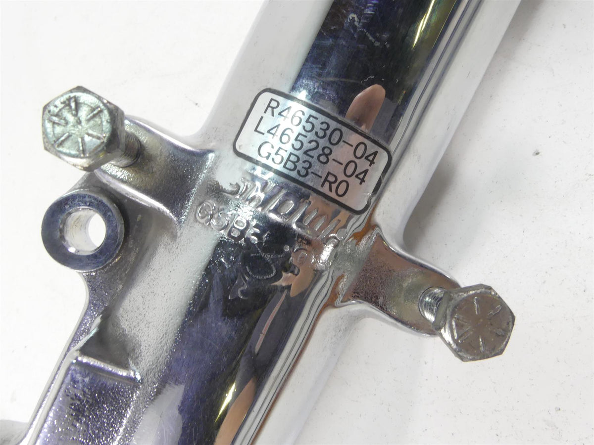 2004 Harley FLHTC SE CVO Electra Glide Front 41mm Chrome Forks 45500168 {{ shop.shopifyCountryName }} - Mototech271