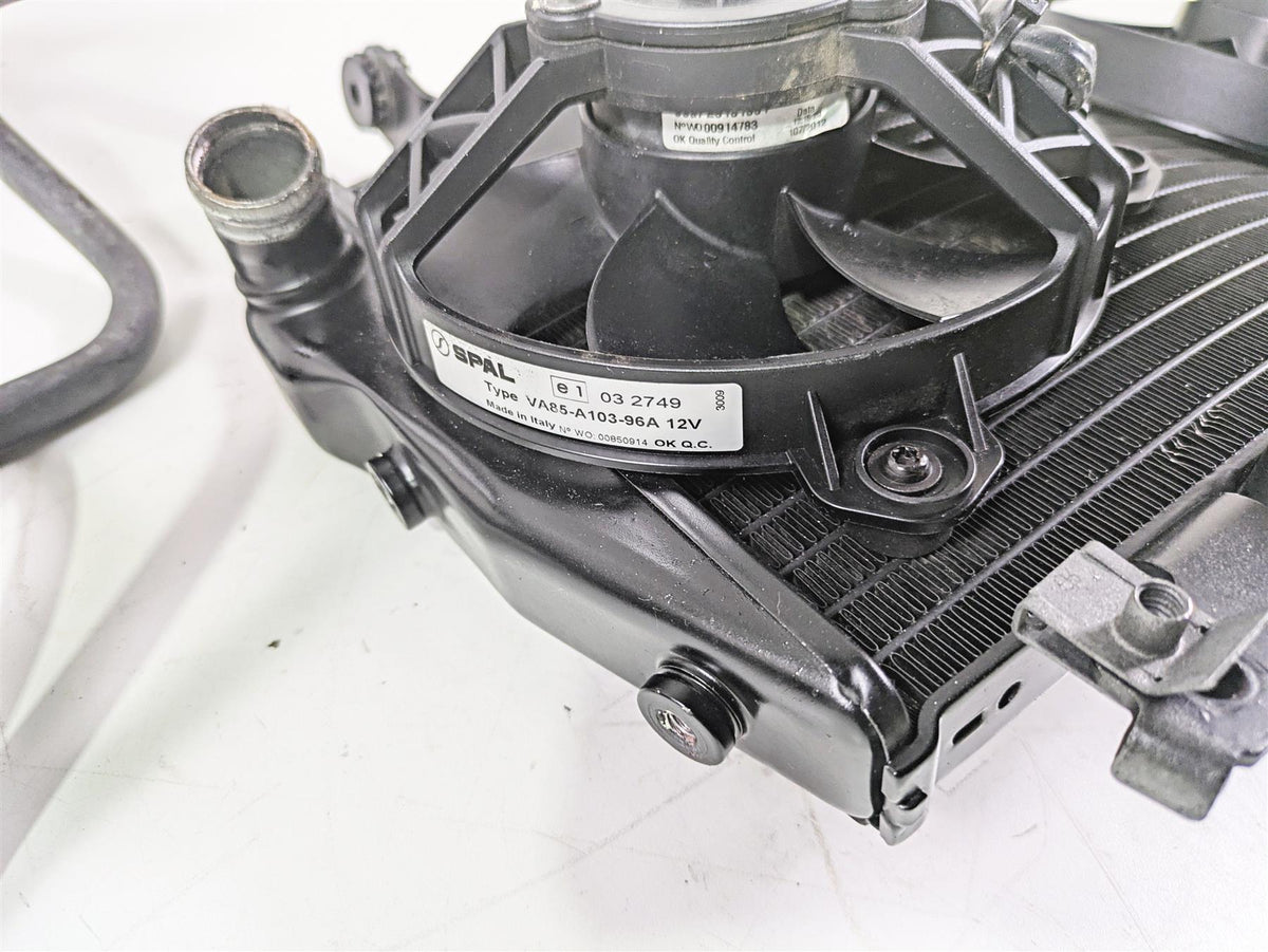 2012 Ducati Streetfighter 848 Upper Radiator Fans Reservoir Hoses 54840831A {{ shop.shopifyCountryName }} - Mototech271
