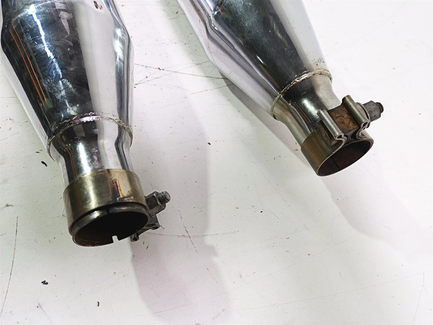 2016 Harley Touring FLTRX Road Glide 4.5" Aftermarket Exhaust Pipe Set {{ shop.shopifyCountryName }} - Mototech271