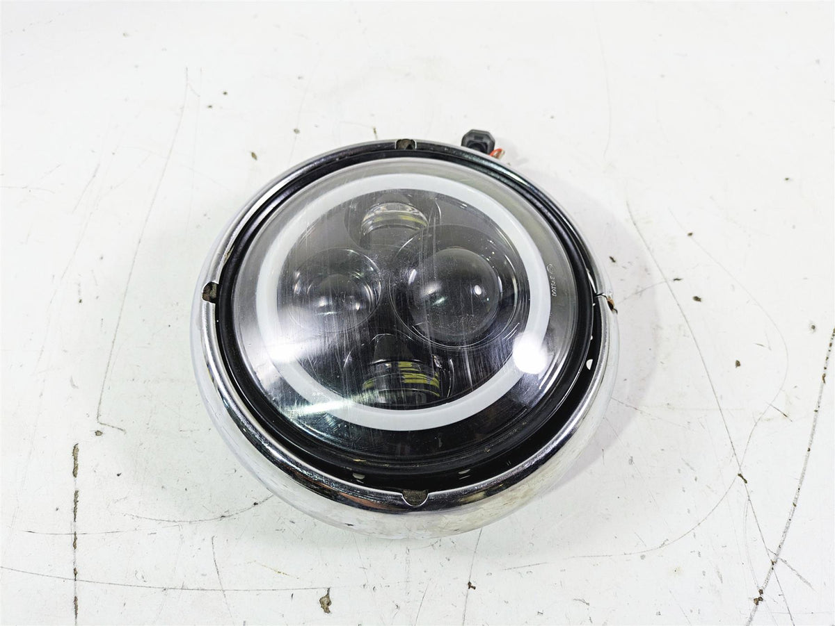 2003 Harley Touring FLHTCUI E-Glide 100th Led Headlight Head Lamp Light {{ shop.shopifyCountryName }} - Mototech271