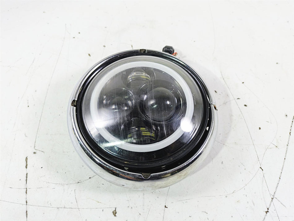 2003 Harley Touring FLHTCUI E-Glide 100th Led Headlight Head Lamp Light {{ shop.shopifyCountryName }} - Mototech271