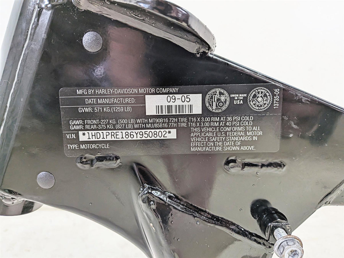 2006 Harley Touring FLHTCU SE CVO E-Glide Straight Main Frame With Clean Texas Title 47900-02A-Mototech271