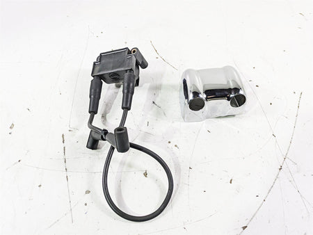 2016 Harley FLSTC Softail Heritage Ignition Coil & Chrome Cover 31696-07A {{ shop.shopifyCountryName }} - Mototech271