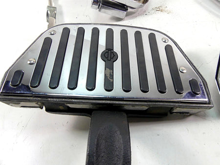 2002 Harley FLSTCI Softail Heritage Front Rear Chrome Floor Board Set 33048-72 {{ shop.shopifyCountryName }} - Mototech271