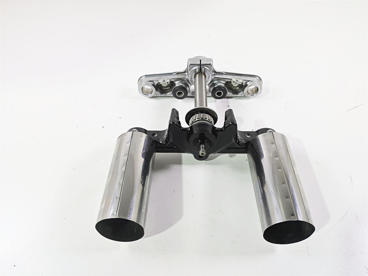 2014 Harley FLS Softail Slim Lower & Upper Triple Tree Set 45605-00A 45456-86B {{ shop.shopifyCountryName }} - Mototech271
