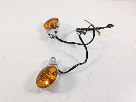 1999 Harley Touring FLHTC Electra Glide Front Blinker Turn Signal Set 68712-94A {{ shop.shopifyCountryName }} - Mototech271