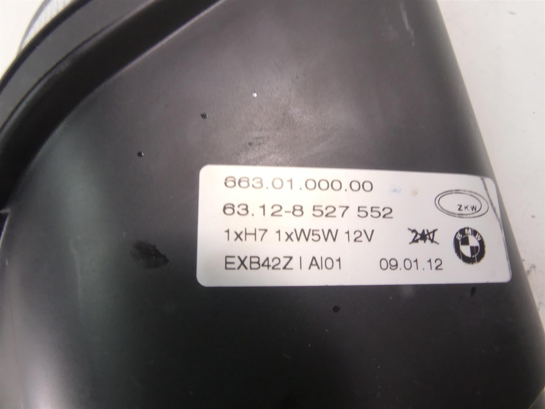2012 BMW S1000RR K46 Left Headlight Head Light Lamp Lens - For Parts 63128527552 {{ shop.shopifyCountryName }} - Mototech271