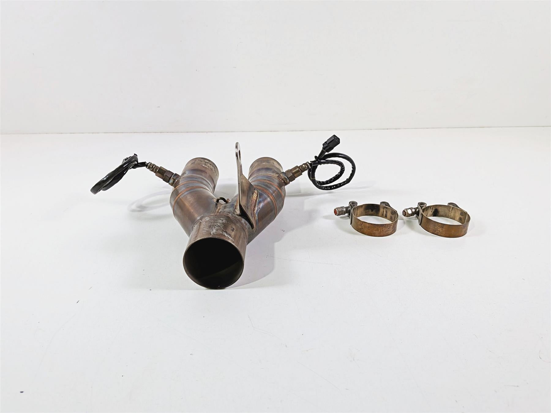 2024 Yamaha YZF R1 RN65 Aftermarket 2-1 Exhaust Header Mid Pipe + O2 Sensors {{ shop.shopifyCountryName }} - Mototech271