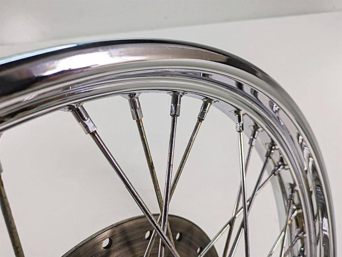 2007 Harley Sportster XL1200 C Straight 21x2.15 Front Wheel Rim 43557-05A {{ shop.shopifyCountryName }} - Mototech271